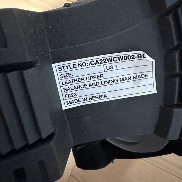 Calia by Carrie Underwood Black Chelsea “Peyton” Boot size 7 - Picture 10 of 11